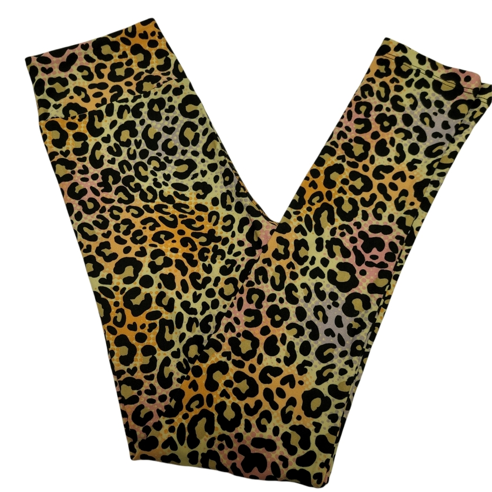 Lularoe Cheetah Leggings Tween